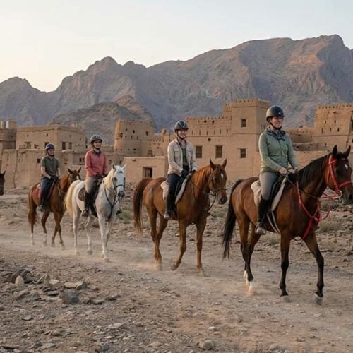 Ruta a caballo por Al Hamra