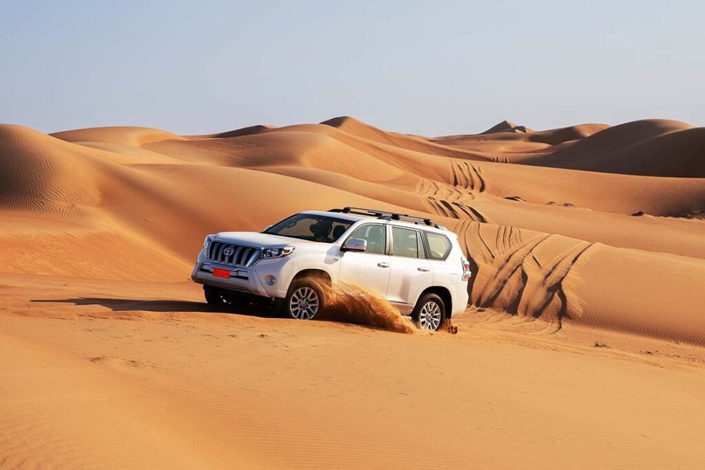Avventura in fuoristrada 4x4 nel Wahiba deserto dell'Oman