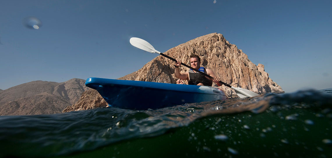 Kayak nelle acque di Musandam