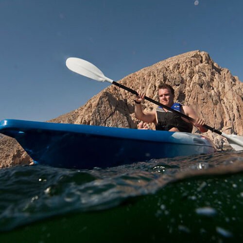 Kayaking at Khasab