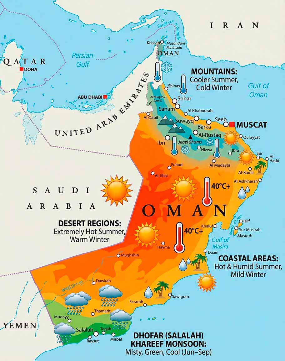 Oman Climate