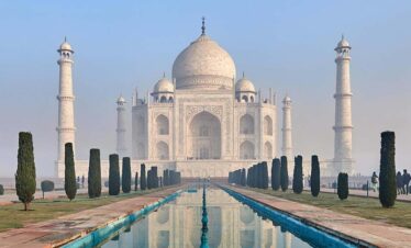 Taj Mahal India - Symbol of Love. UNESCO World Heritage Site.