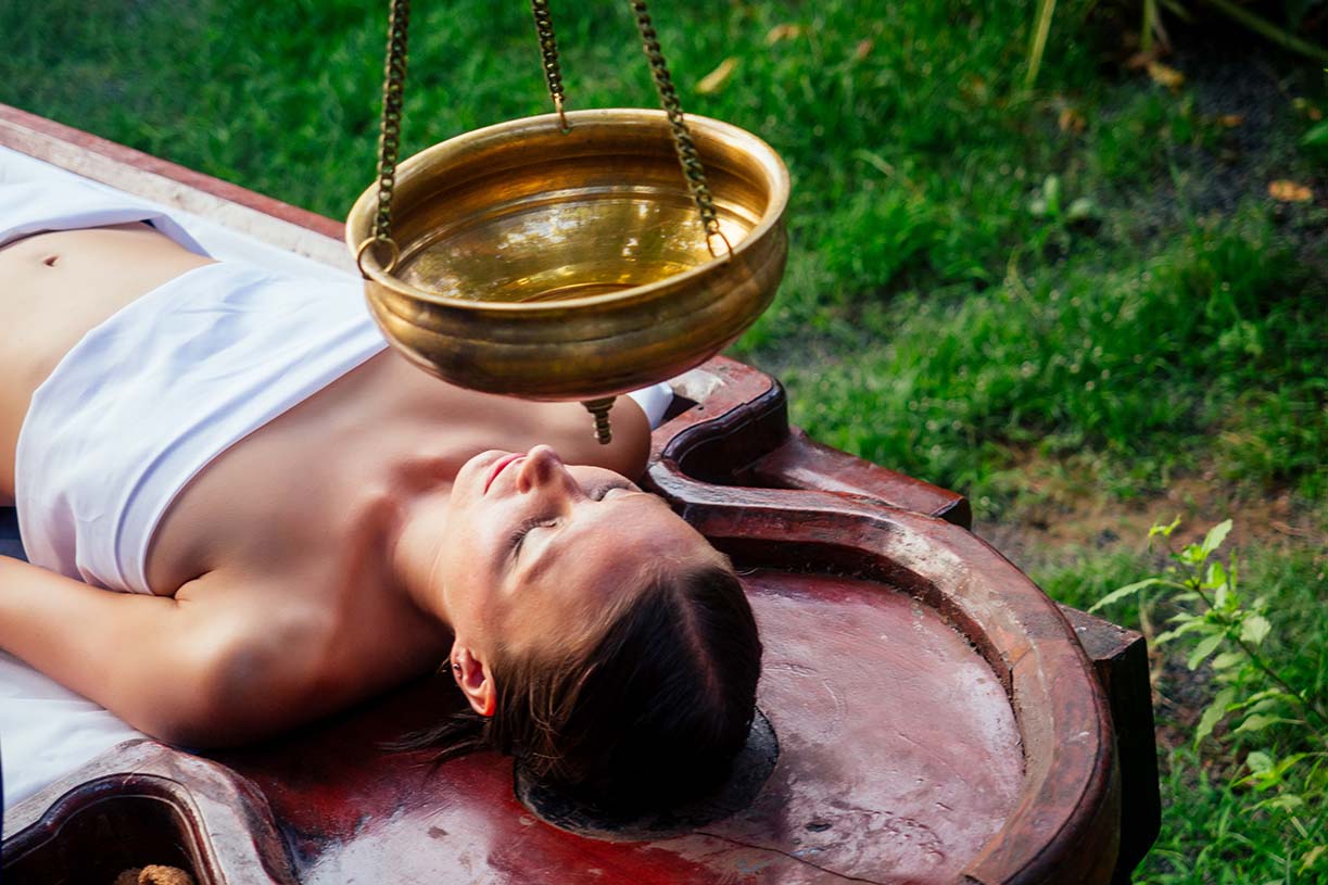 Shirodhara Ayurvedic treatment