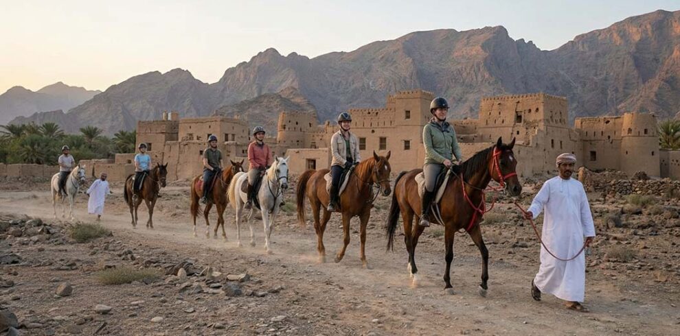 Al Hamra Horse Riding Oman