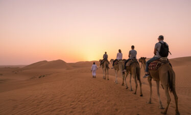 Camel Ride Sunset view Wahiba Oman