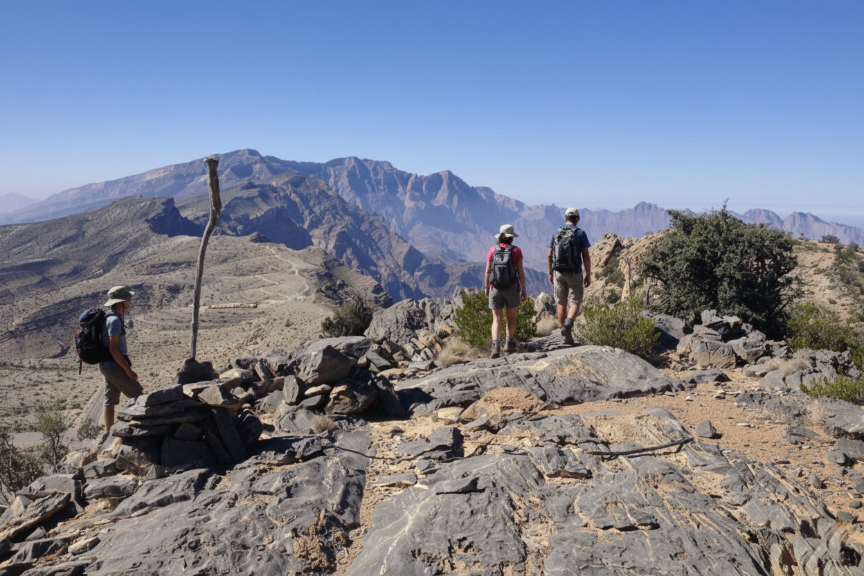Ridge Walk, Sharaf AL Alamayn (2000M) Oman