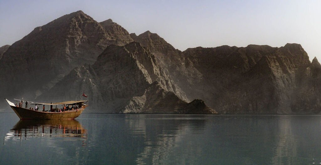 Traditional Dhow in the Fjords - Musandam Oman