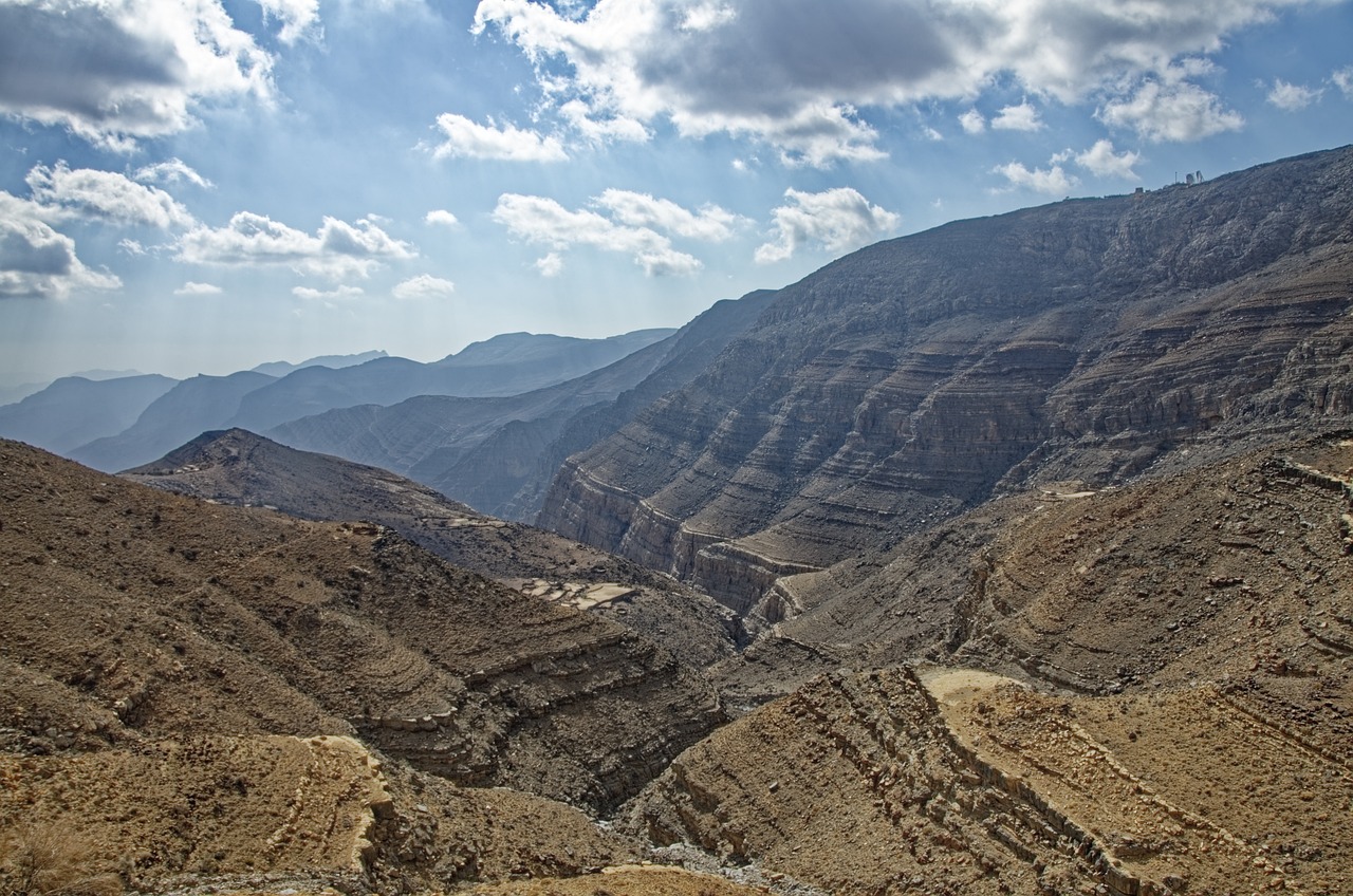 oman, musandam, habinsel, exclave, landscape, canyon canyon, valley, mountains, nature, heaven, clouds, oman, oman, oman, oman, oman